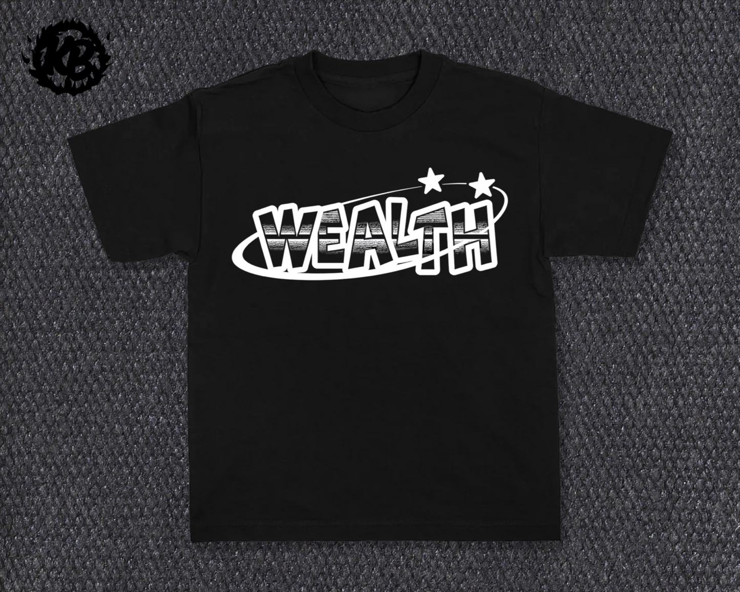 KashBaby Black HW Tee