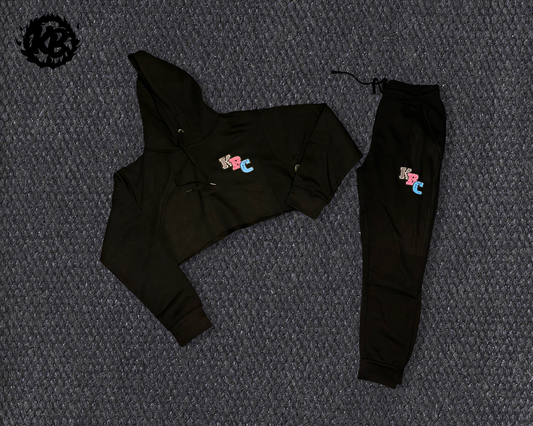 KBC LADIES CROP SWEATSUIT